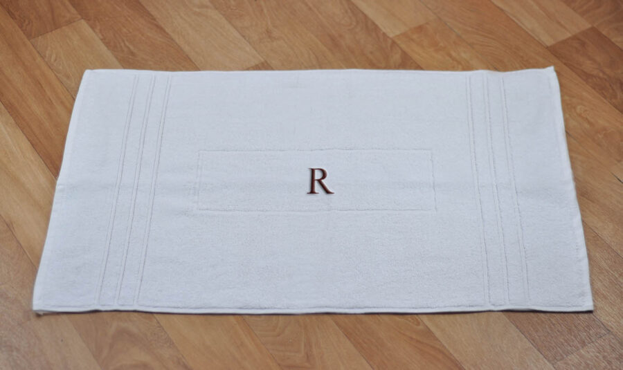 Tappetino – 3 Righe Bianco Personalizzato